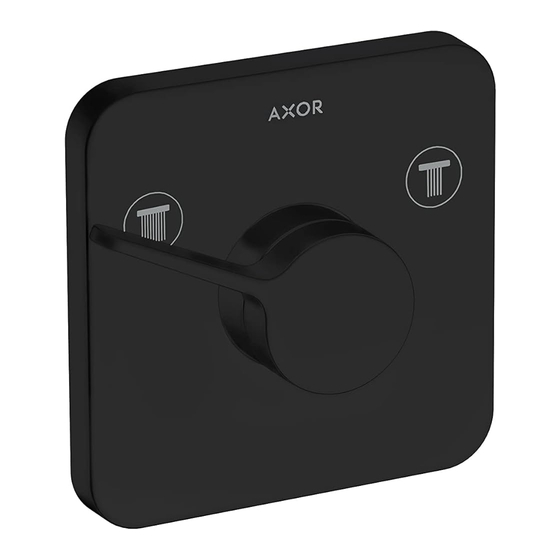 Axor One 45772671 Installation Manual