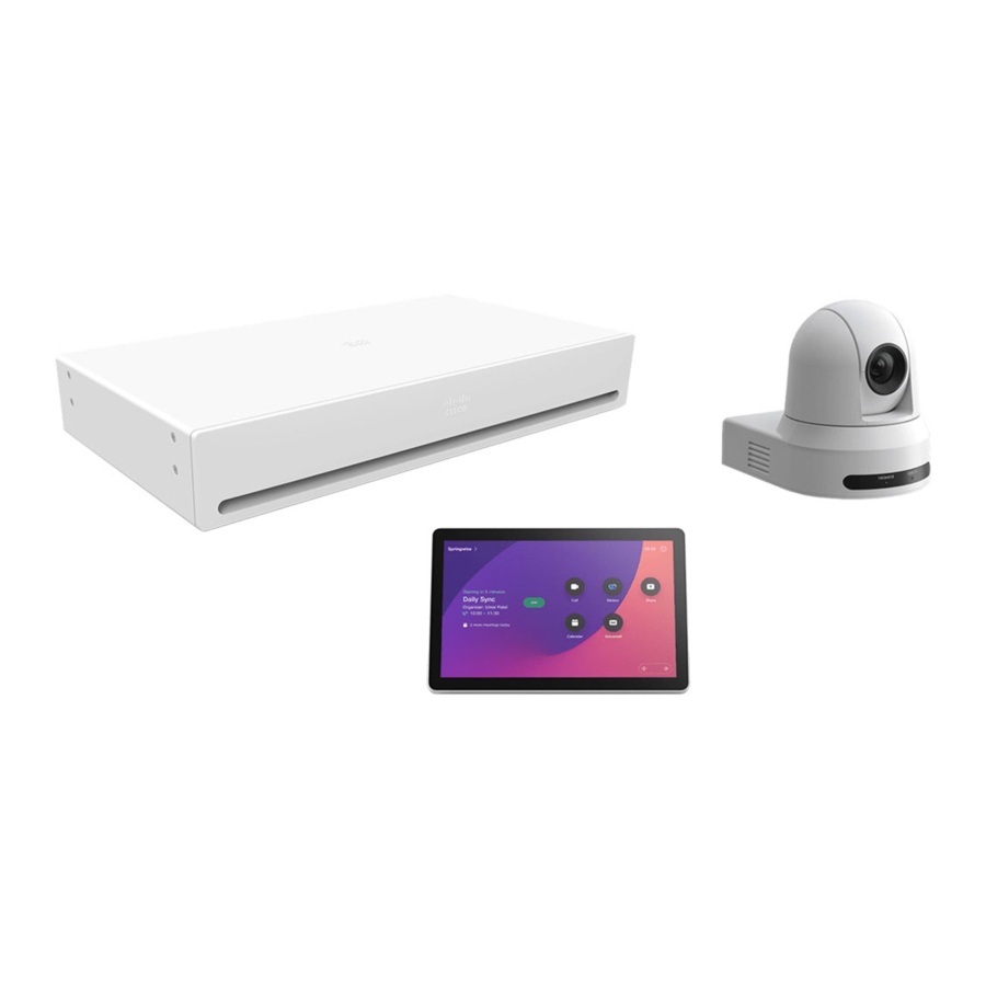 Cisco Room Kit Pro Manual