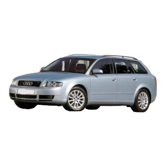 Audi A4 Avant Quick Reference Manual