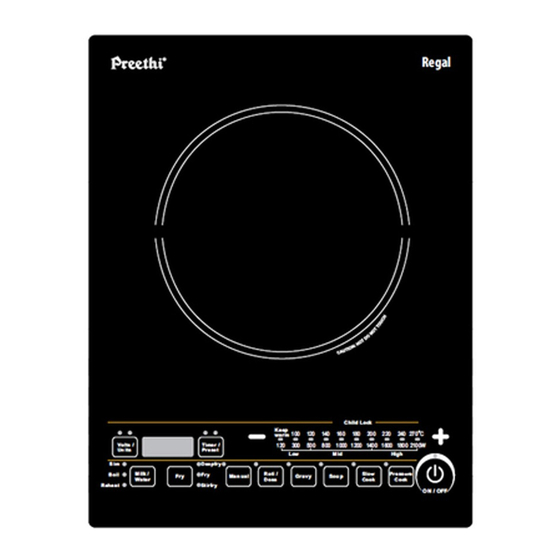 Preethi touch induction cheap stove