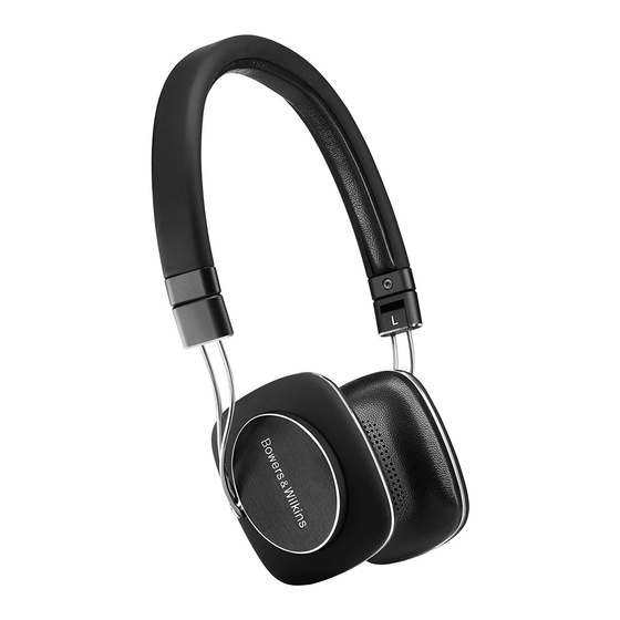 Bowers & Wilkins P3 Manual