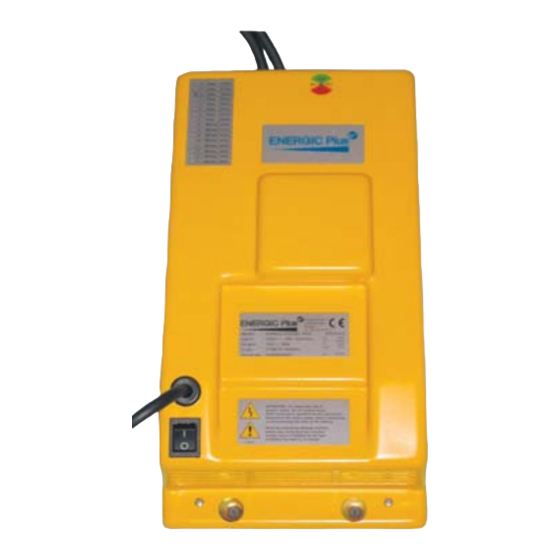 Energic Plus NG3 Installation And User Manual