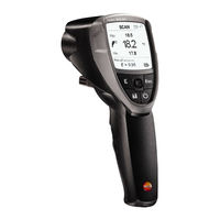 TESTO 835-H1 Short Instructions