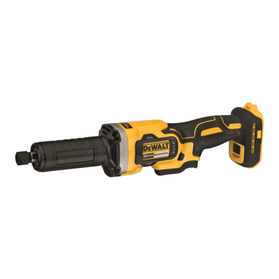 DeWalt DCG426 Instructions Manual