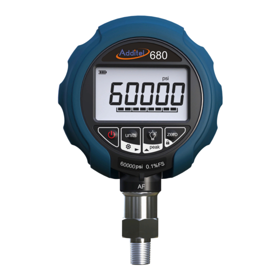 Additel 680 User Manual