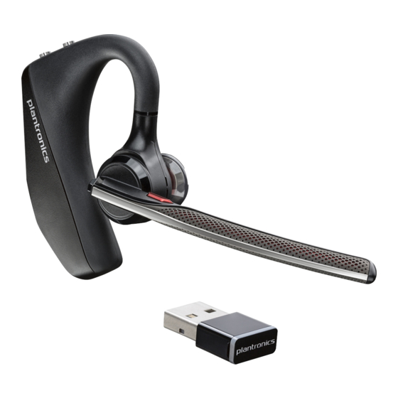 Plantronics voyager legend online wireless bluetooth headset manual