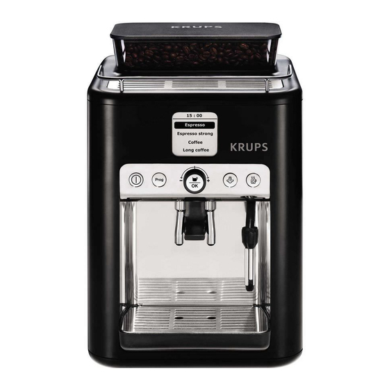 User manual Krups Nespresso Citiz XN741B (English - 120 pages)