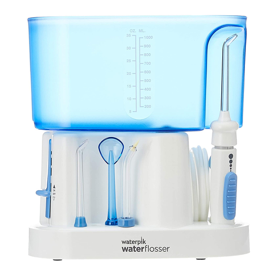 WATERPIK WATERFLOSSER WP70 QUICK START MANUAL Pdf Download ManualsLib