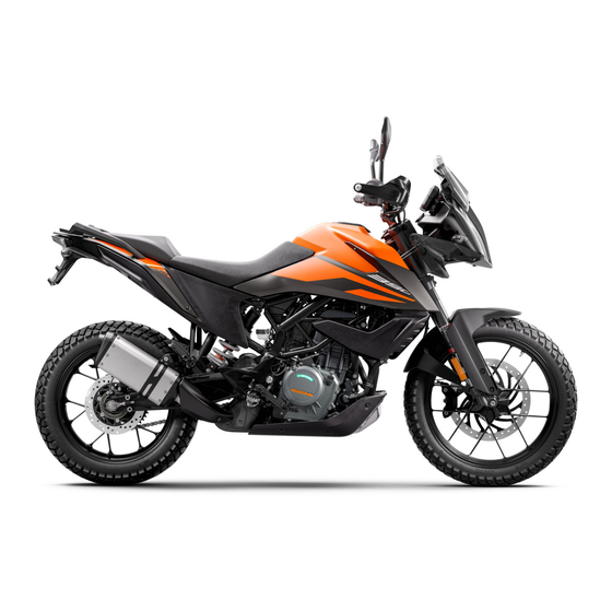 KTM 390 Adventure 2020 Owner's Manual