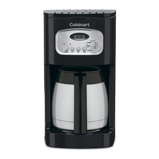 CUISINART DCC-1150 SERIES INSTRUCTION 