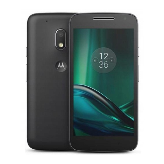 Moto G4 Play User Guide & Manual