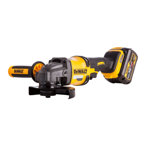 DEWALT XR LIION DCG414 ORIGINAL INSTRUCTIONS MANUAL Pdf Download