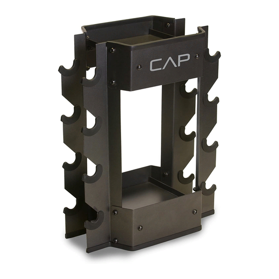 Cap dumbbell best sale rack assembly instructions