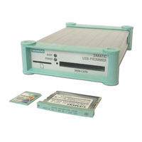 Siemens SIMATIC USB-Prommer Comissioning Manual