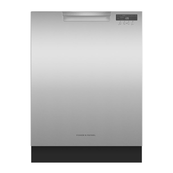 FISHER & PAYKEL DW60UC2X INSTRUCTION MANUAL Pdf Download ManualsLib