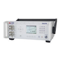 AOIP CALYS 1200 Instruction Manual