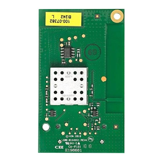 Honeywell Home PROWIFI Installation And Setup Manual