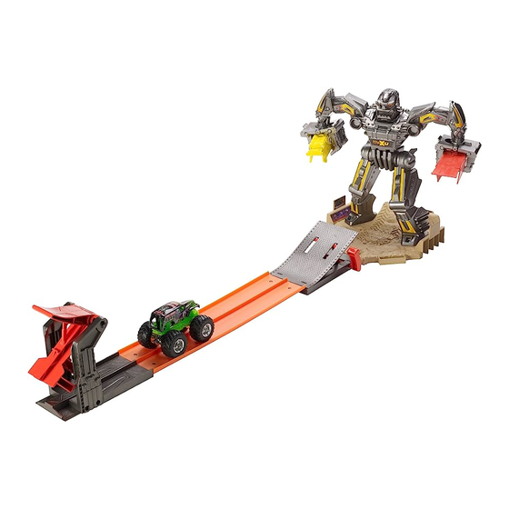 Mattel Hot Wheels MONSTER JAM OFF-ROAD MAXIMUM DESTRUCTION BATTLE Instructions