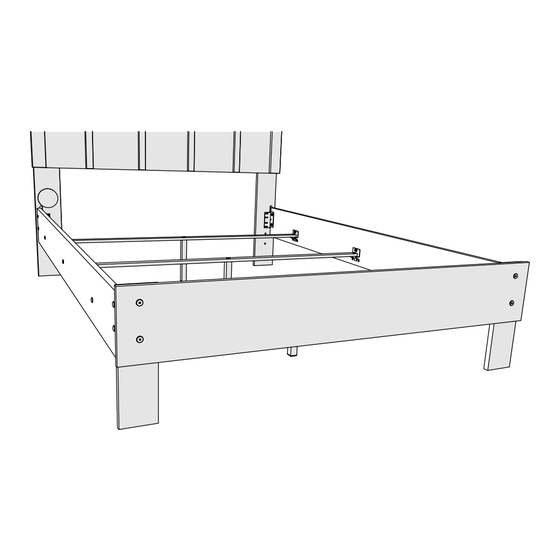 Signature Design by Ashley Footboard with Rails Assembly Instructions
