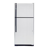 GE HTR17BBSRCC - 16.6 cu. Ft. Top Freezer Refrigerator Owner's Manual And Installation Instructions