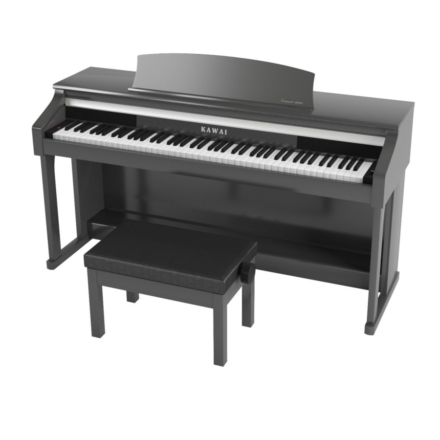 Kawai Concert Artist CA15 Owner's Manual