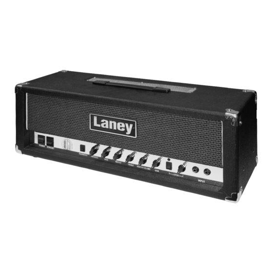 Laney GH100L Operating Instructions Manual