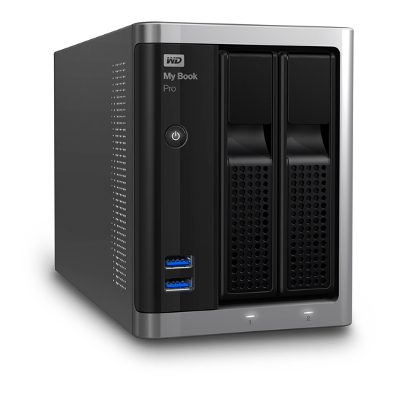 Western Digital My Book Pro User Manual