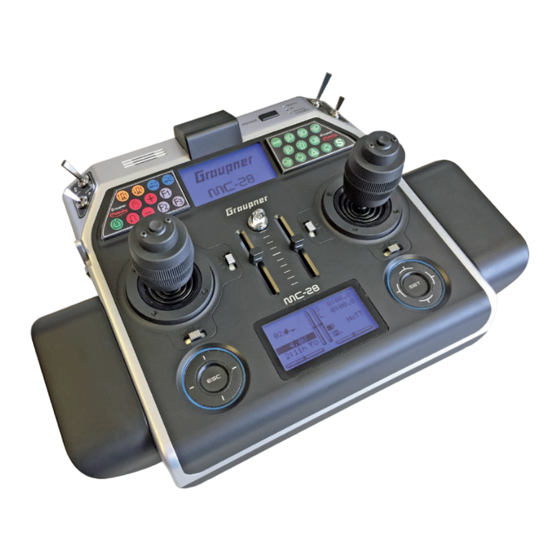GRAUPNER Kingpad mc-edition mc-16 Manuals