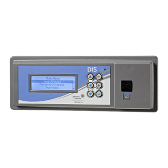 Johnson Controls DIS1710 Installation Instructions Manual
