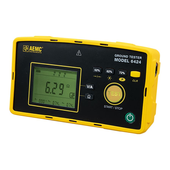 AEMC 6422 USER MANUAL Pdf Download | ManualsLib