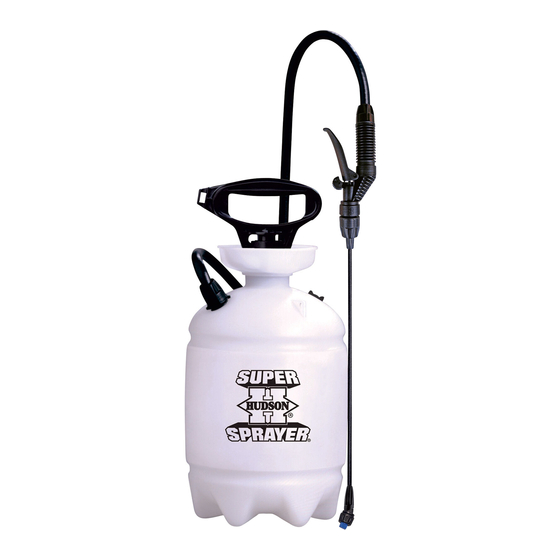 HUDSON SUPER SPRAYER 90162 INSTRUCTIONS Pdf Download ManualsLib