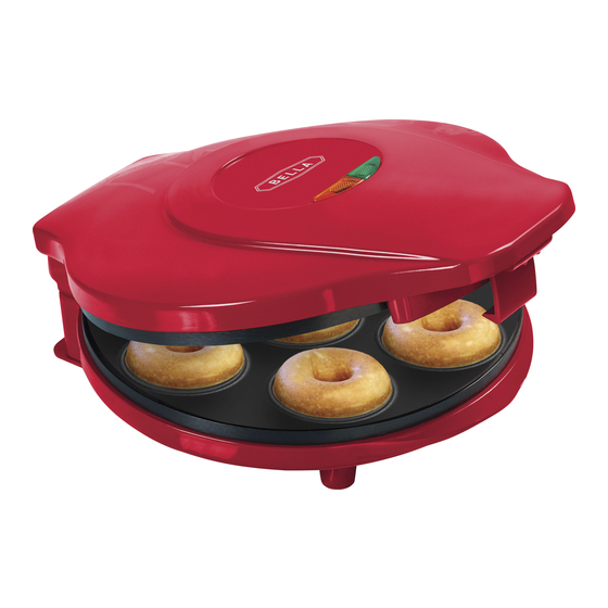 BELLA DONUT MAKER INSTRUCTION MANUAL AND RECIPE MANUAL Pdf Download