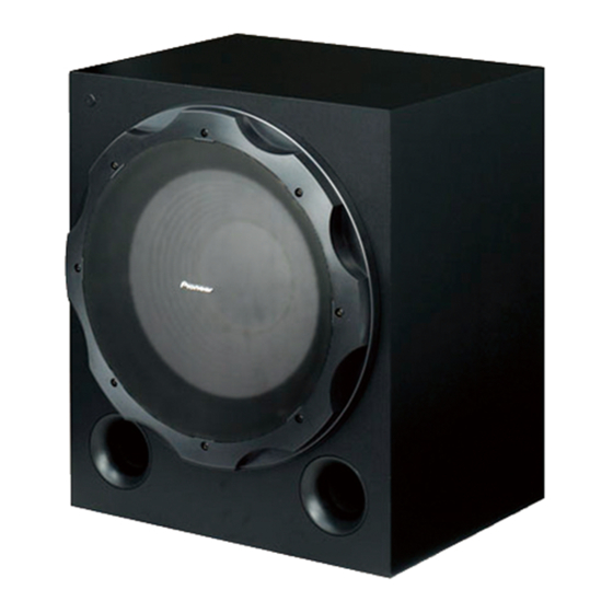 Pioneer cheap rs3sw subwoofer