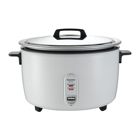 Panasonic SR-TEG10 5-Cup Automatic Electric Rice Cooker