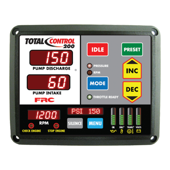 FRC TOTALCONTROL 200 MANUAL Pdf Download ManualsLib