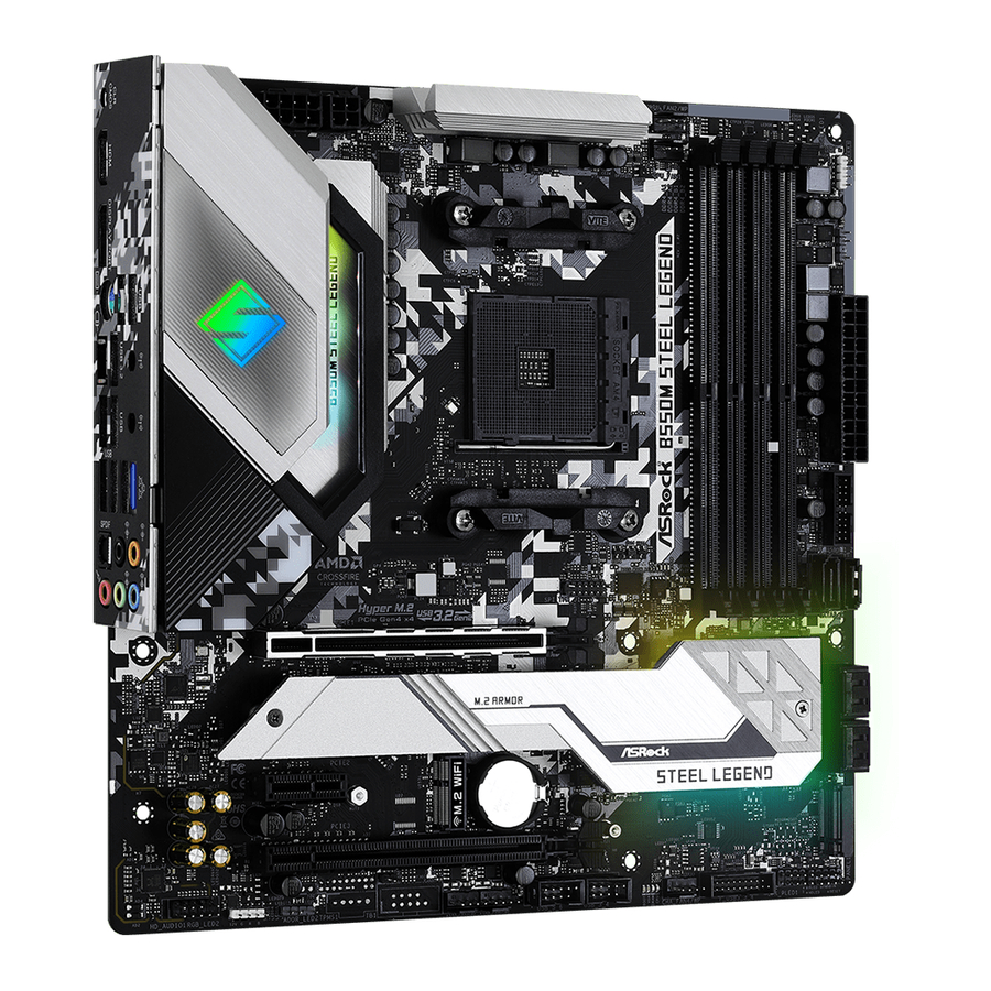 ASROCK STEEL LEGEND B550M MANUAL Pdf Download ManualsLib