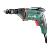 Metabo SE 2500 Original Instructions Manual