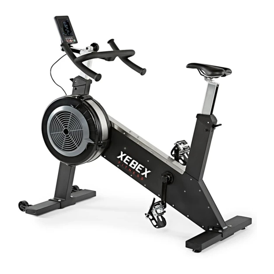 XEBEX FITNESS AIR CYCLE ASSEMBLY INSTRUCTIONS AND OWNER'S MANUAL Pdf