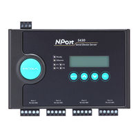 Moxa Technologies NPort 5430 Quick Installation Manual