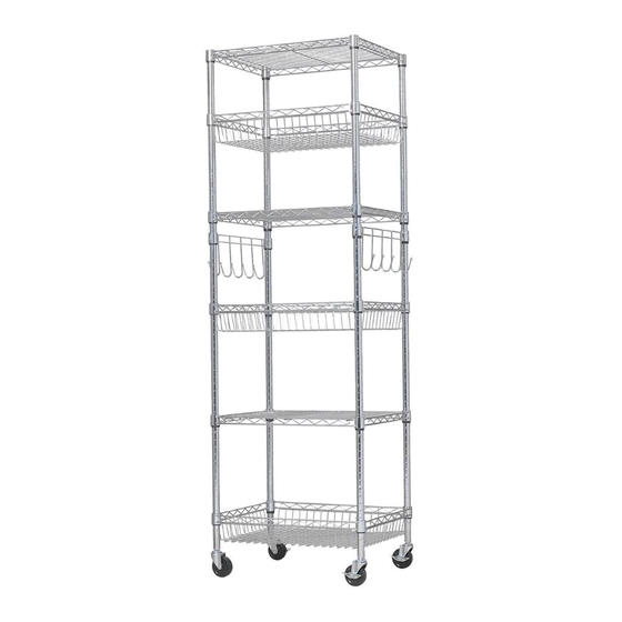 BERKLEY JENSEN STORAGE RACK 24750 ASSEMBLY INSTRUCTIONS Pdf Download ...