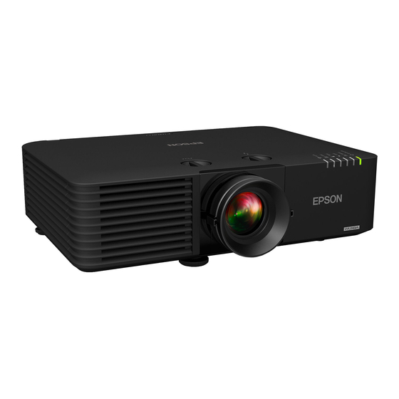 EPSON EB-L615U MANUAL Pdf Download | ManualsLib