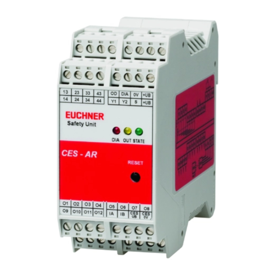 EUCHNER CESARAES12 OPERATING INSTRUCTIONS MANUAL Pdf Download
