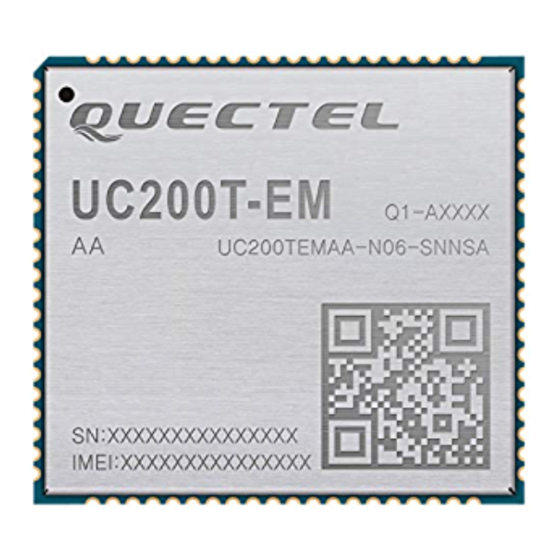 QUECTEL UC200TEM HARDWARE DESIGN Pdf Download ManualsLib