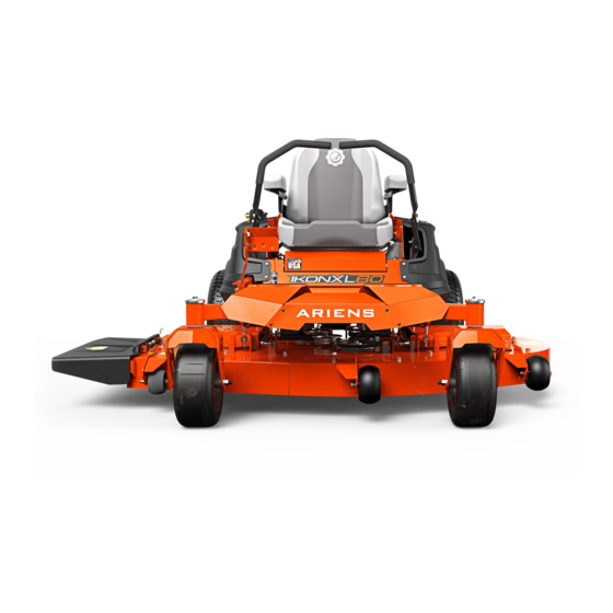 ARIENS IKON X 42 OPERATOR S MANUAL Pdf Download ManualsLib