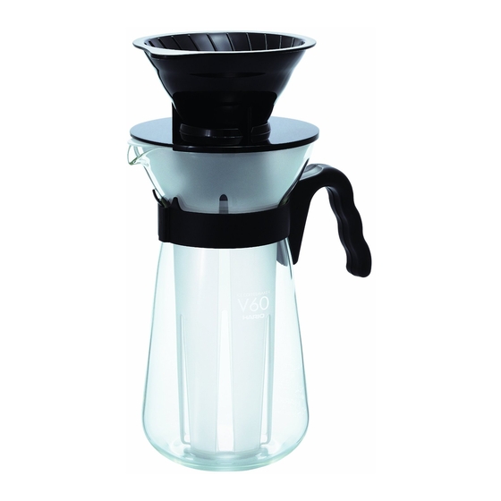HARIO V60 QUICK MANUAL Pdf Download ManualsLib