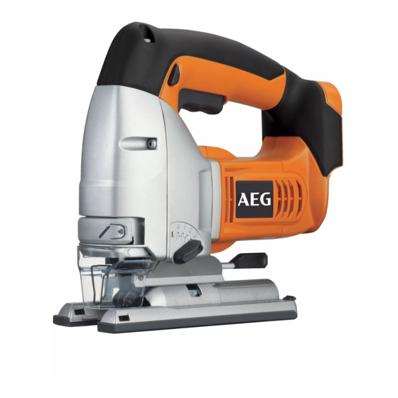 AEG POWERTOOLS BST 18 X ORIGINAL INSTRUCTIONS MANUAL Pdf Download