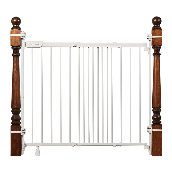 Summer infant multi use 2024 bronze deco gate instructions