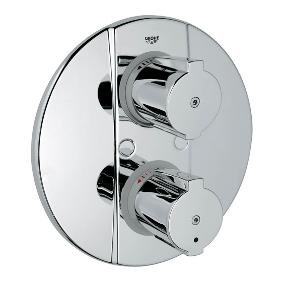 Grohe Grohtherm 2000 Special Manual