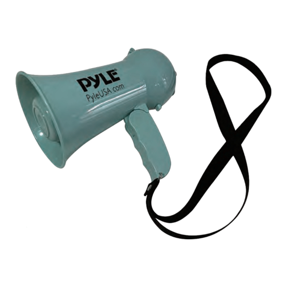Pyle PMP15 User Manual