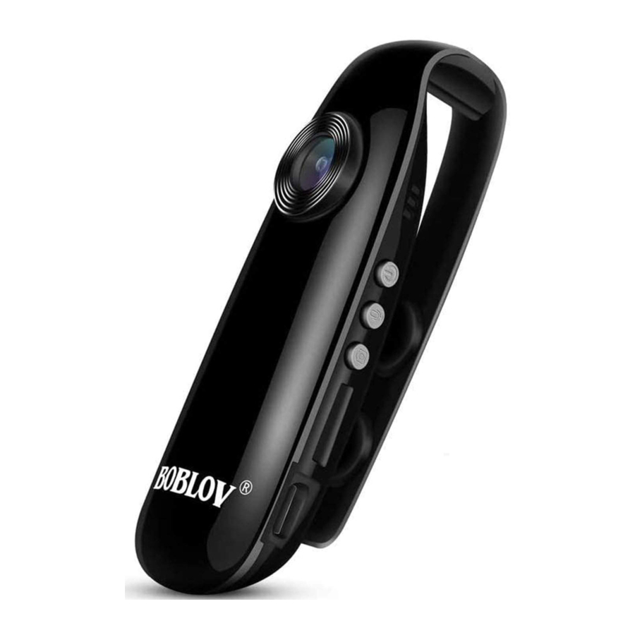 BOBLOV 007 Mini Camera, Bodycam Full HD 1080P Body Cam Camcorder Police